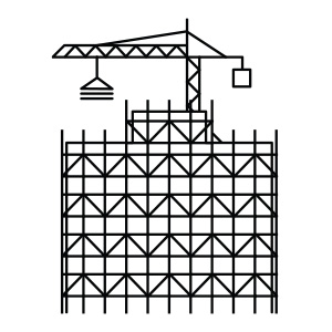 Construction Support Icon